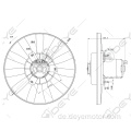 Autokühlerlüfter für VW GOLF VENTO